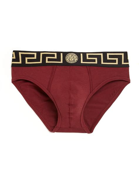 versace briefs red|Versace underwear briefs.